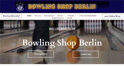 Desktop Screenshot of bowling-shop-berlin.de